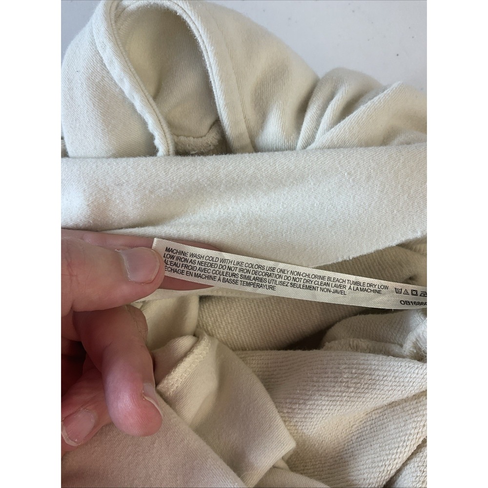 Free People Movement Throw And Go Jumpsuit SM One Piece Ivory Sweats‎ oversized - Picture 11 of 16